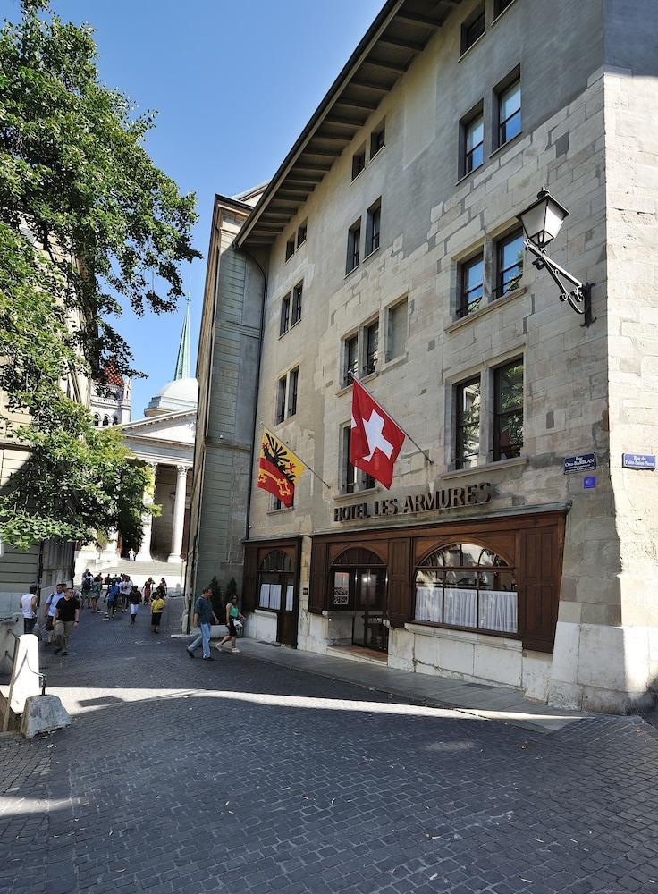 Hotel Les Armures Cenevre Dış mekan fotoğraf Hôtel de l'Académie in Geneva