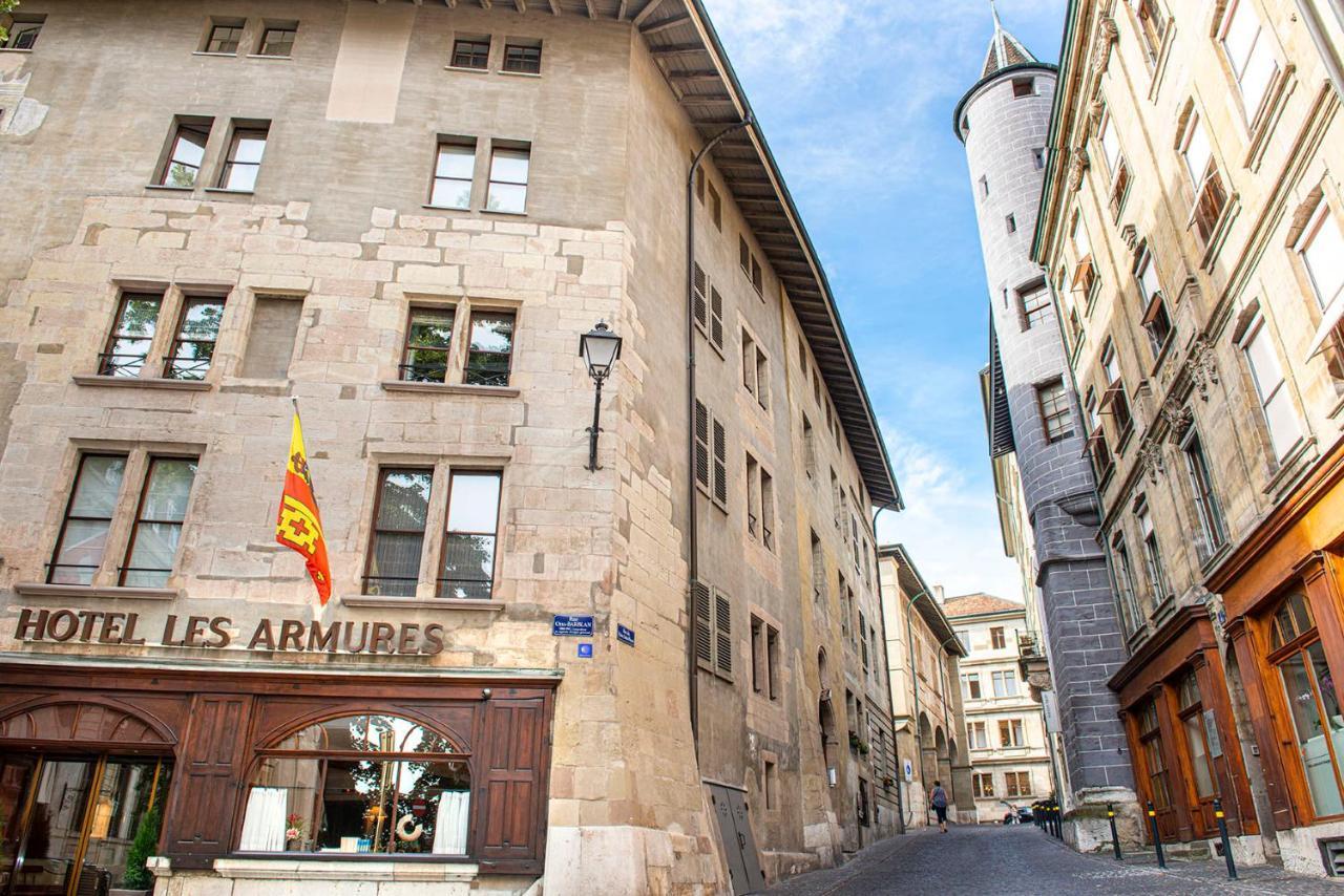 Hotel Les Armures Cenevre Dış mekan fotoğraf Rue de l'Hôtel des Armes